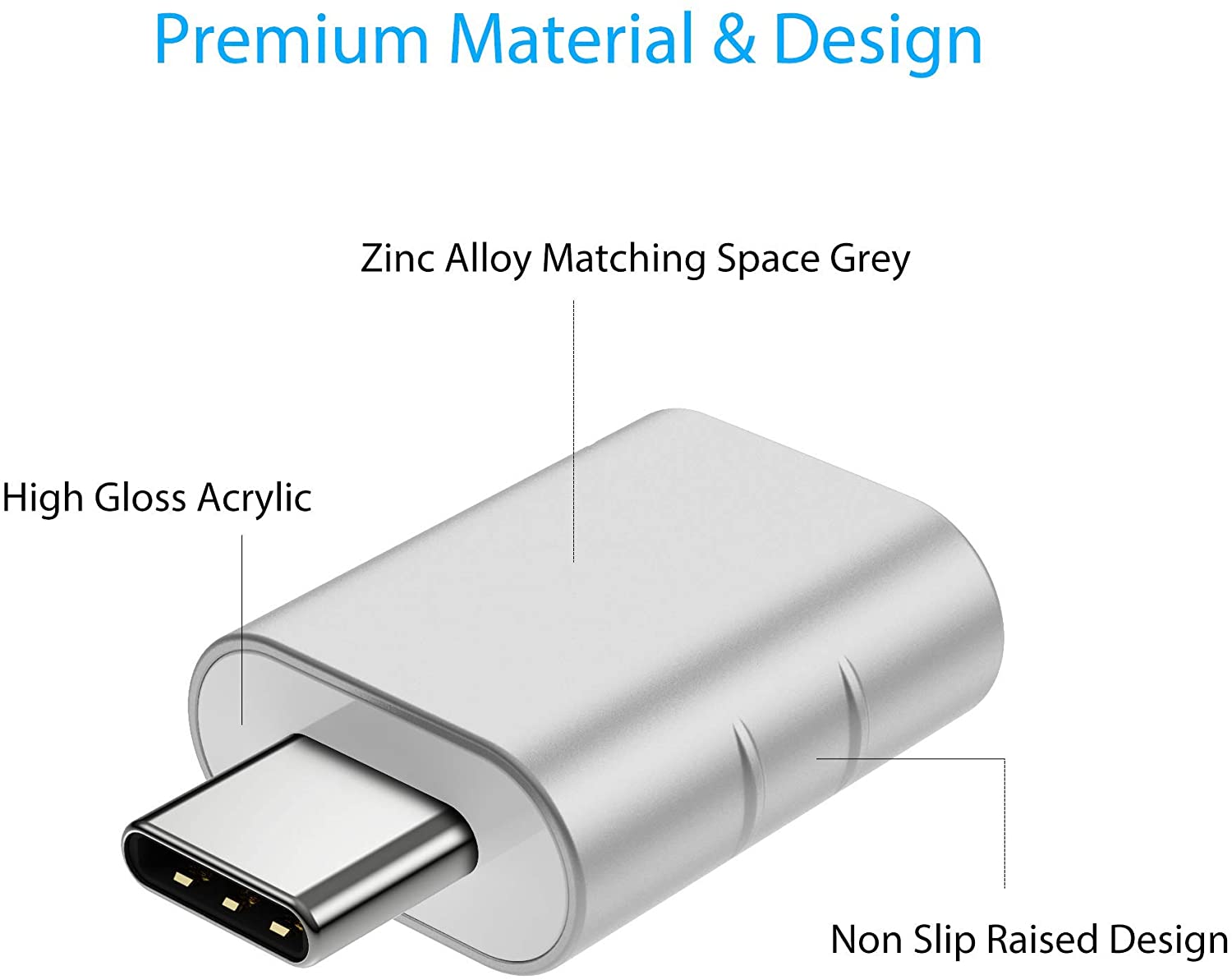 Syntech USB C to USB Adapter (2 Pack), Thunderbolt 3 to USB 3.0 Adapter Compatible with MacBook Pro 2019 and Before, MacBook Air 2019/2018, Dell XPS and More Type C Devices, Silver Syntech USB C to USB Adapter (2 Pack), Thunderbolt 3 to USB 3.0 Adapter Compatible with MacBook Pro 2019 and Before, MacBook Air 2019/2018, Dell XPS and More Type C Devices, Silver